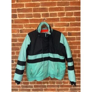 90s Pacific Trail Teal Red Weatherproof Ski Jacket Mens L